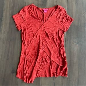 Layered overlapping sunny Leigh T-shirt